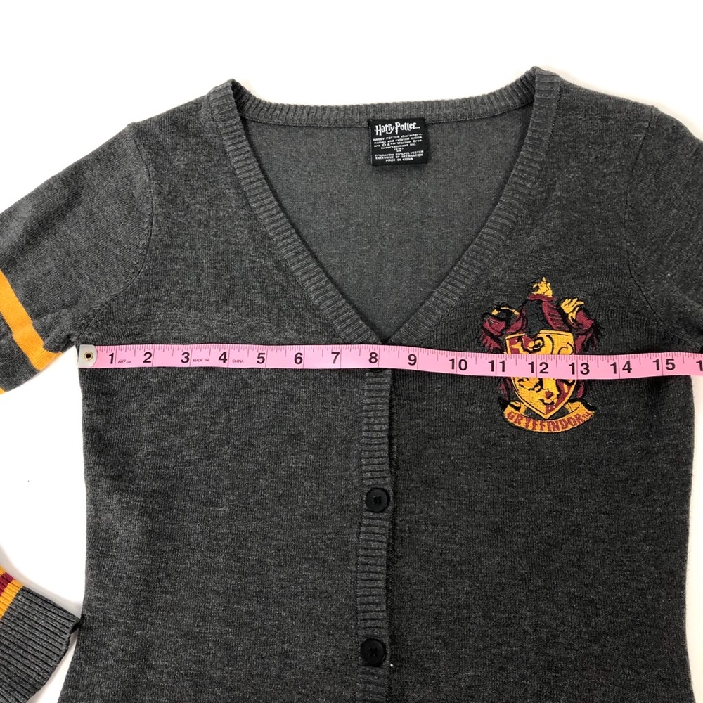 Harry Potter Gryffindor sweater cardigan gray - Picture 2 of 7